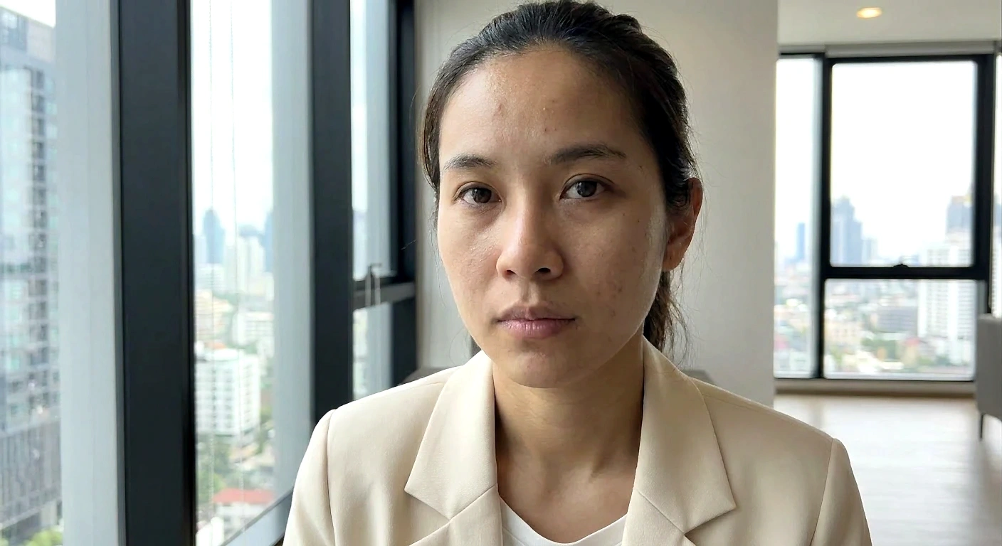 High-resolution generated work portrait of the same woman